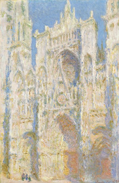 Rouen Cathedral, West Façade, Sunlight by Claude Monet